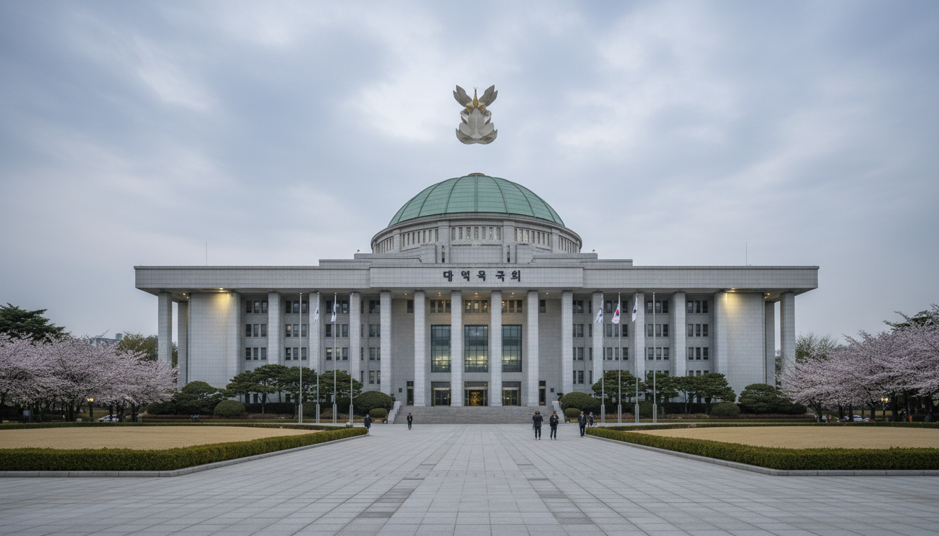 South Korea National Assembly building exterior