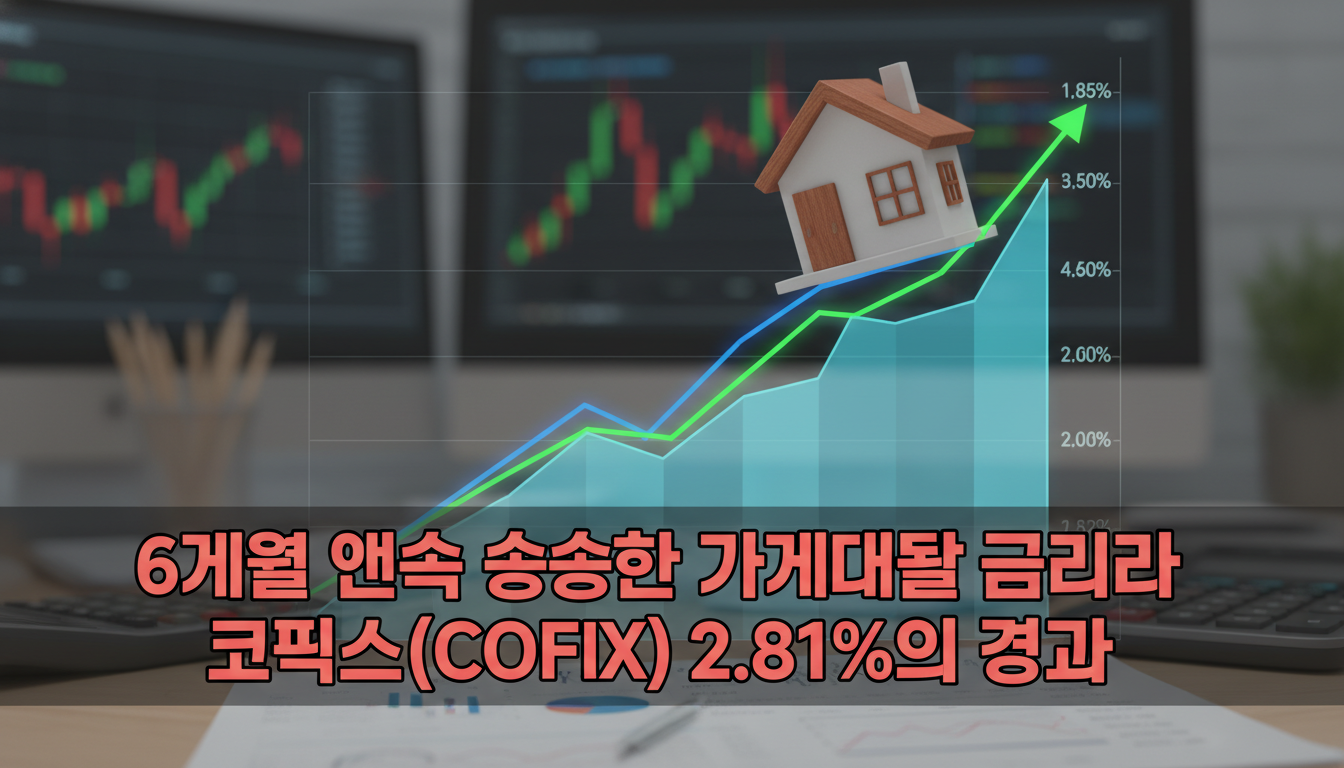 house model on an upward trending graph chart business finance concept