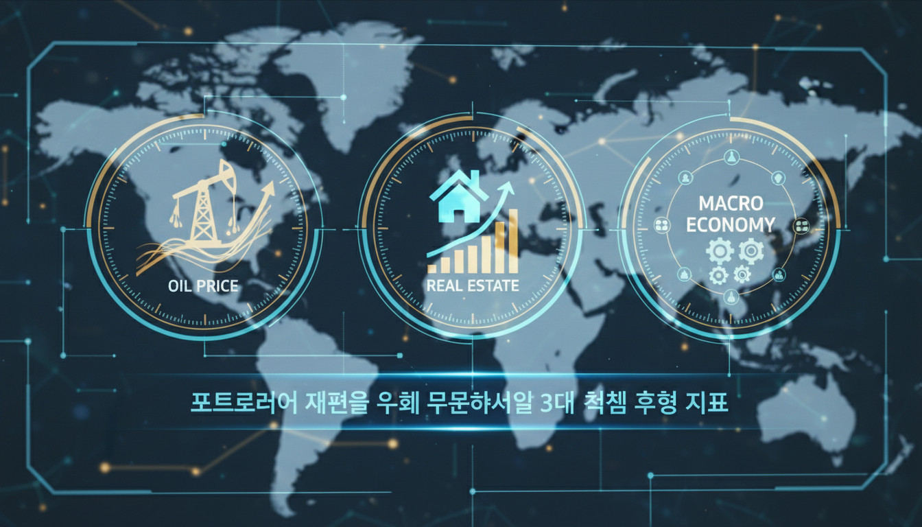 financial dashboard abstract macro economy indicators oil price real estate concept