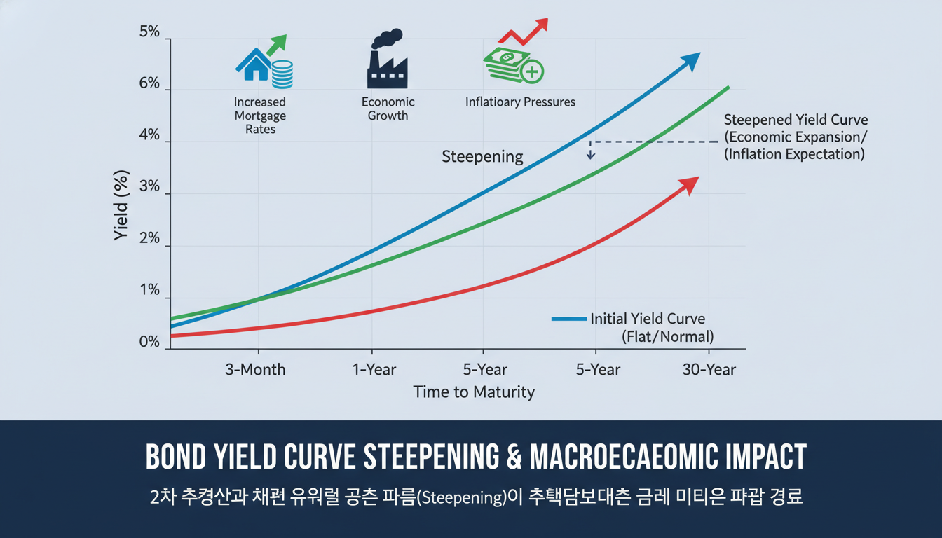 bond yield curve steepening financial chart macroeconomics