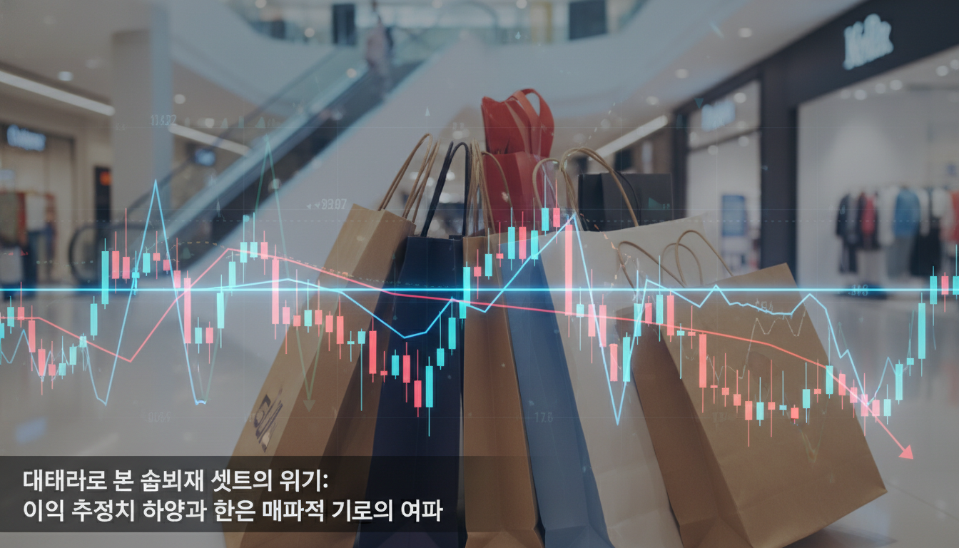 Retail shopping bags with financial stock market chart overlay concept