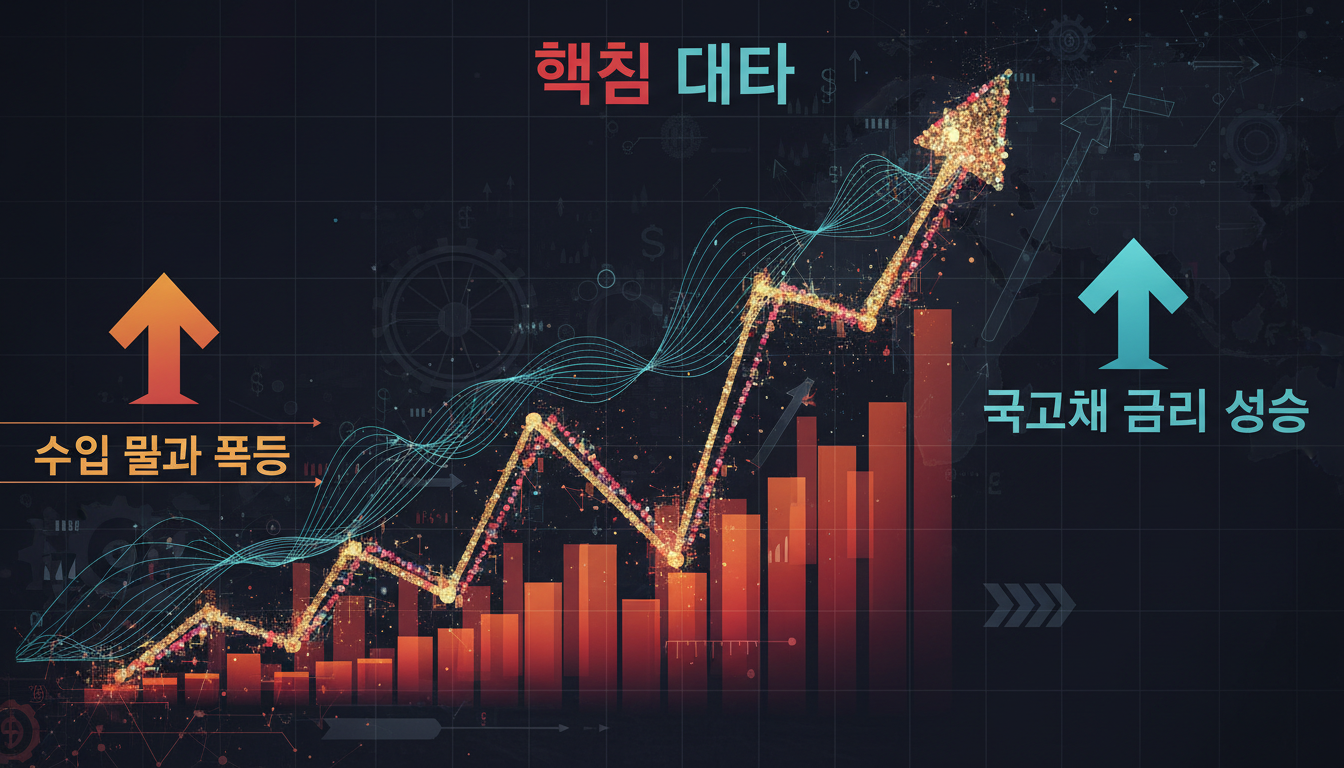 abstract financial chart upward trend inflation bond yield macroeconomics