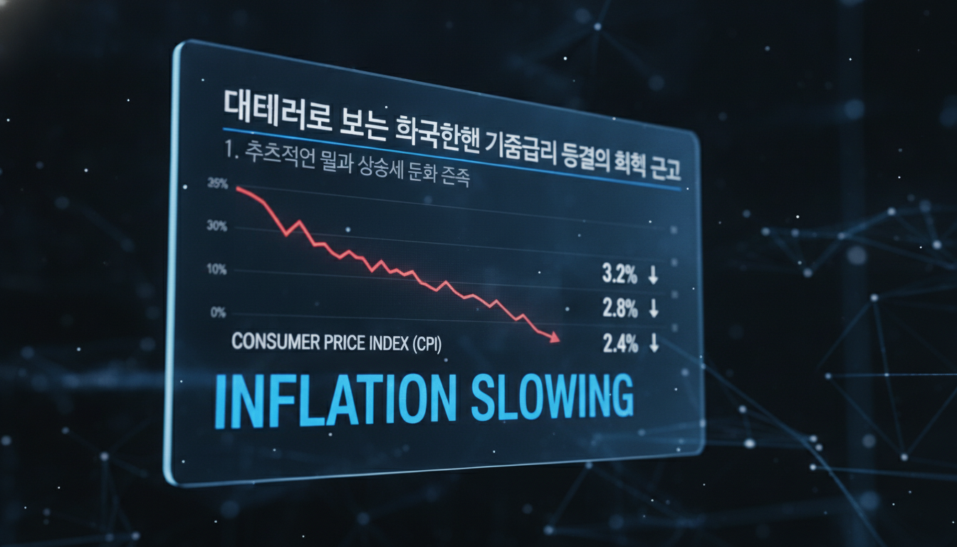 데이터로 보는 한국은행 기준금리 동결의 핵심 근거