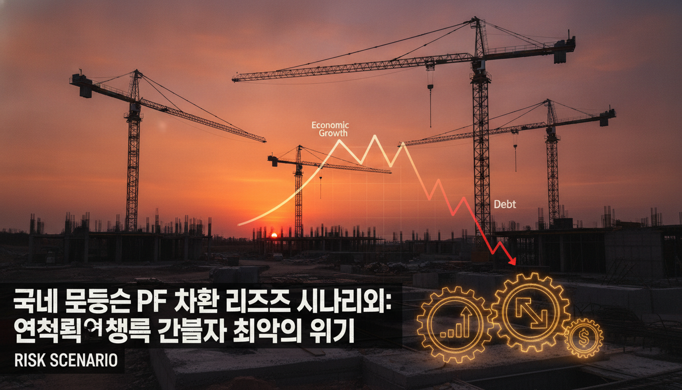 Unfinished construction site with cranes at sunset silhouette, financial concept